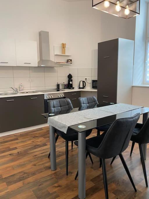 Akk3 Apartment Magdeburg Altstadt Zentral Balkon Luaran gambar